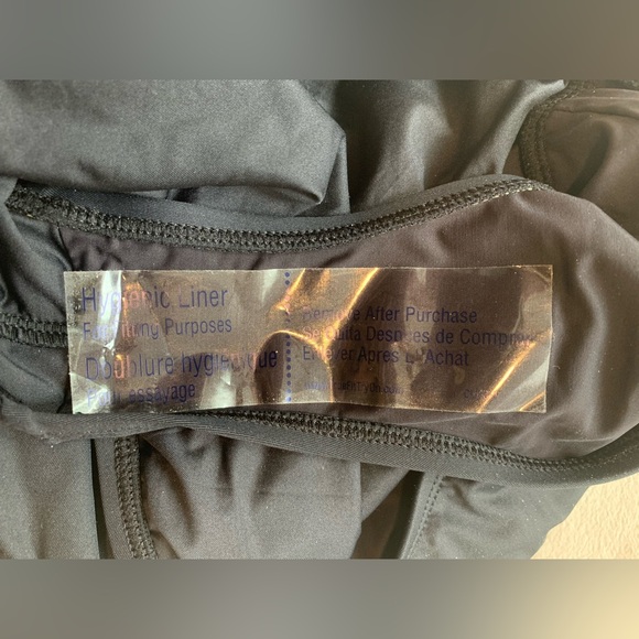 NEW La Blanca Island Goddess High Neck One Piece Swimsuit Black Size 12 - Picture 5 of 14